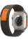 Apple Watch Ultra 49mm Titanium Case with Black/Gray Trail Loop S/M